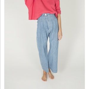 Liana Kohn Boyd Pants Light Denim Size 8